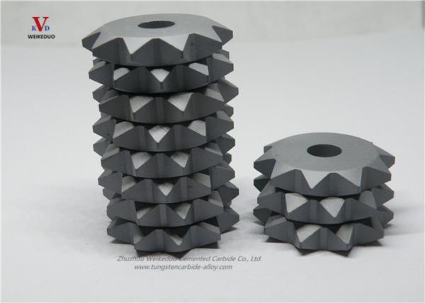 Cheap Brazed Tungsten Carbide Insert Bit , Carbide Cutting Inserts High Elastic Modulus for sale