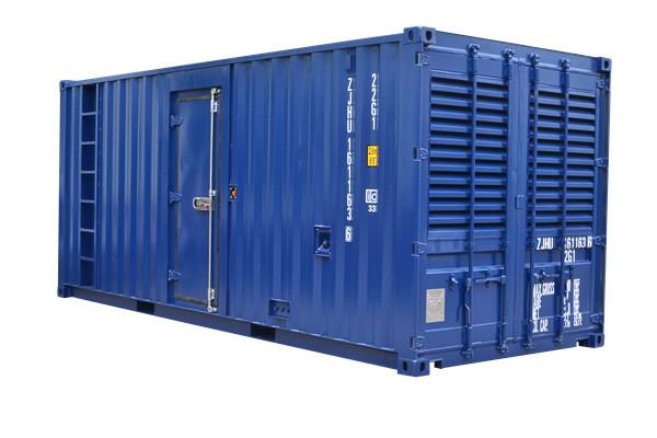 Cheap 1250KVA 1000KW Cummins Diesel Power Generator Containerized With Engine KTA38-G9 for sale