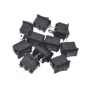 China 10*15mm SPST 2PIN ON/OFF G130 Boat Rocker Switch 3A/250V Car Dash Dashboard Truck RV ATV Home on sale
