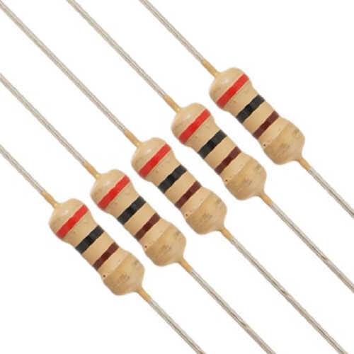 Cheap Axial Through Hole Carbon Film Resistor Coated With Flame Retardant for sale