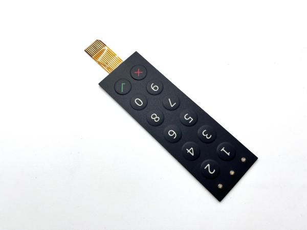 Cheap Customize Design Backlight Led Button Switch RGB With Perimeter Emboss Keys for sale