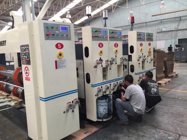 Cheap Automatic Flexo Corrugated Box Printing Machine Printing Slotting Machine for sale