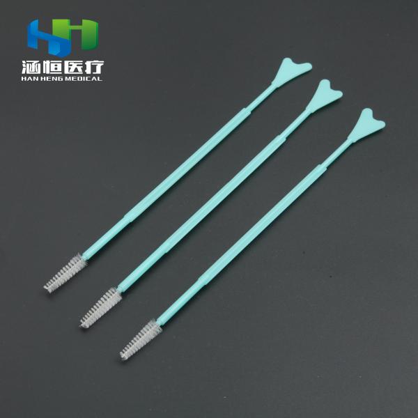 Cheap Cervical Screening Extended Tip Spatula With Endocervical Brush for sale