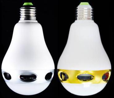Cheap Compatible Light Bulb With Built In Speaker , Music Playing Bluetooth Smart Led Bulb for sale