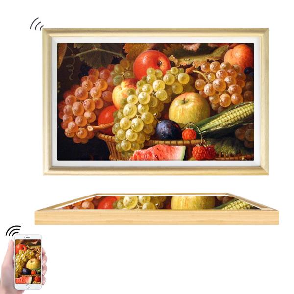 Cheap 30W RJ45 32in Wifi Digital Photo Frame Wall Mountable for sale