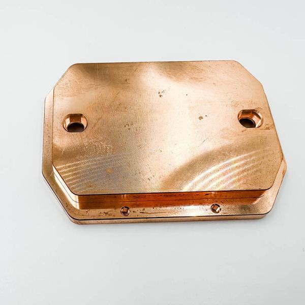 Cheap Customized Machining Copper Parts For Computer CPU / Lighting Industry for sale