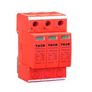 DC lightning surge arrester surge protection 1200vV solar pv spd outdoor surge protector