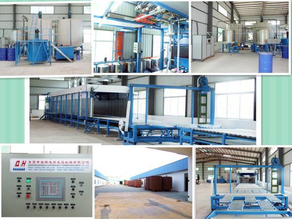Cheap Full Automatic Continuous Polyurethane Foam Machine , Foam Mattress Making Machine for sale