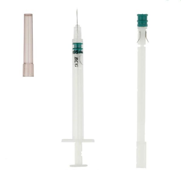 Cheap Auto disable BCG vadcination 0.1ml 0.5ml syrigne for sale