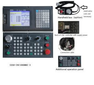 High Speed Digital Cnc Milling Controller With Operational Panel And Plc