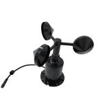 Mini Anemometer 3 Cup Wind Speed Measuring Device with -20C-60C Temperature