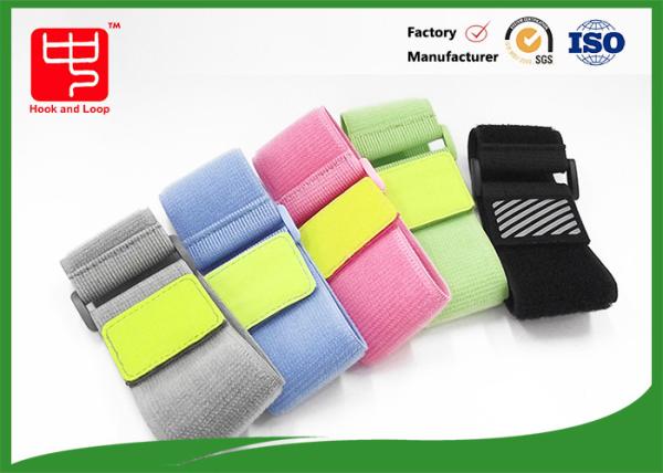 Cheap 2 Inches Elastic Hook And Loop Straps With Buckle for sale