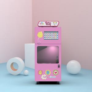 China Fast Robot Cotton Candy Vending Machine APP Control 650*1300*1750 on sale