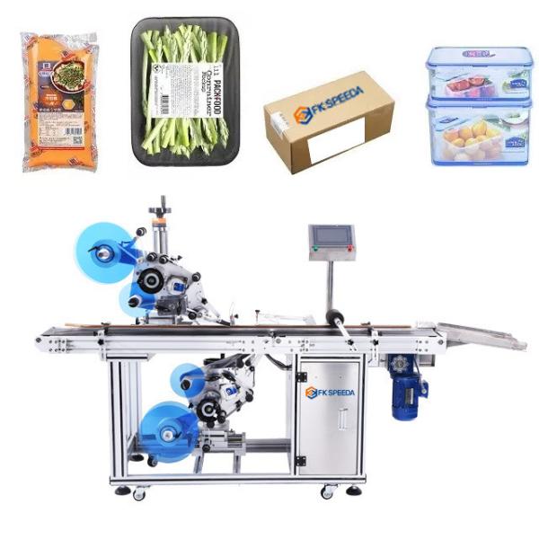 FK814 Expire Date Batch Coding Machine with Automatic Top and Bottom Labeling