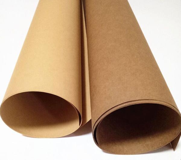 Cheap Greaseproof Kraft Wrapping Paper Roll Protective 80gsm Brown Packing Paper for sale