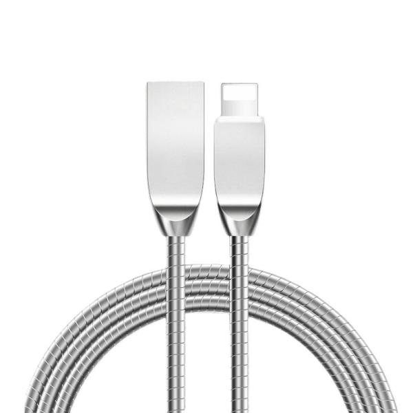 Cheap 2.4A IPhone USB A to Lightning Cable 1m USB Data Transfer Cables Fast Charging for sale