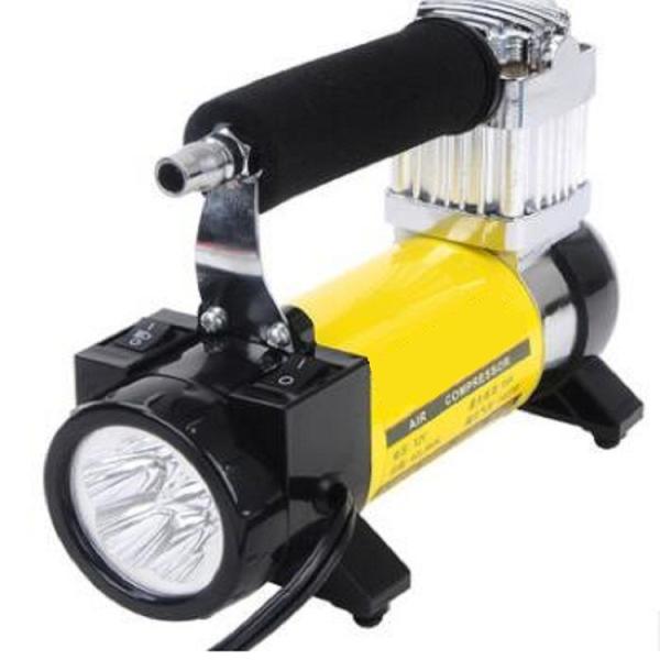 Cheap Yellow High Volume 12v Shock Air Compressor Three In One Shock Air Compressor for sale