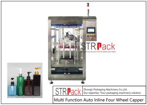 Best Multi Function Round Bottle Screw Capping Machine Auto Inline Capper Trigger Pump wholesale