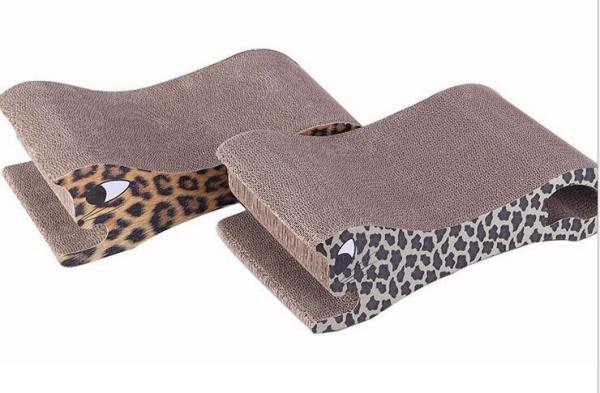 Cheap Extrem Large Cat Scratching Mats Curved Waves Easier Scratching Activity Turnels for sale