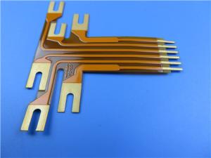China single layer FPC at 0.25mm thick with 2oz copper Flexible PCB FPC Built on Polyimide with Gold Plating FPC Sample on sale