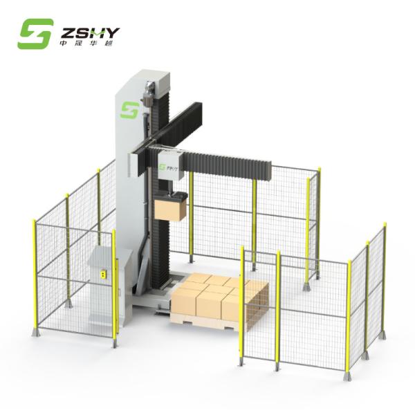 Cheap Single Column Automatic Palletizing Machine Robotic Pallet Stacker 380V 60HZ for sale