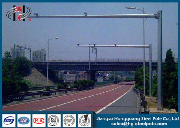 Cheap Corrosive Proof Security Camera Pole Telescopic Cctv Camera Mast Pole For Monitoring for sale