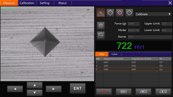 Cheap VicPad portable vickers hardness tester Software with Touch Panel for sale