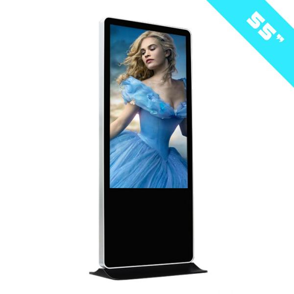 Cheap Interactive Infrared Touch 55 Inch Floor Standing LCD Display Capacitive Touch Screen for sale