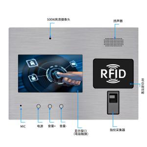 Best Android AIO RFID Fingerprint Reader Panel PC Touchscreen Multi Mounting Methods wholesale