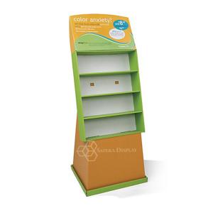 New creative promotion corrugated 3 layers paper Material POP cardboard display stand