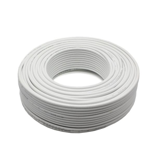 Cheap OEM 75ohm BC / CCS Conductor RG59 RG6 Coaxial Cable For CCTV CATV Satellites for sale
