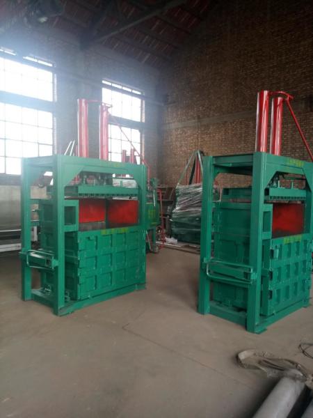 Cheap Hydraulic Waster Paper Baling Machine , Paper Baling Press Machine Durable for sale