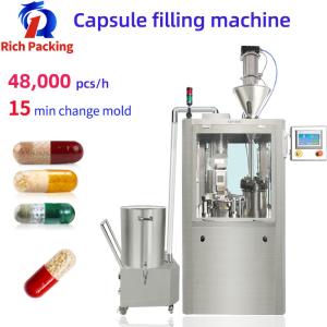 China Small Automatic Capsule Filling Machine Size 00 0 1 2 3 4 Gel Capsule Machine on sale