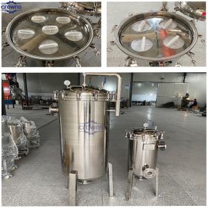 Standard Cartridge Multi Cartridge Filter Housing with 50 GPM Flow Rate and 1 2 3 4