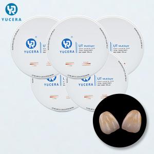 China A1 A2 A3 Color Multilayer Ultra Translucent Zirconia Blocks on sale