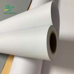 Best 92 Brightness 24'' x 300ft 20lb CAD Bond Paper Uncoated White Roll wholesale