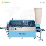Automatic servo one color plastic cone cup screen printing machine with auto