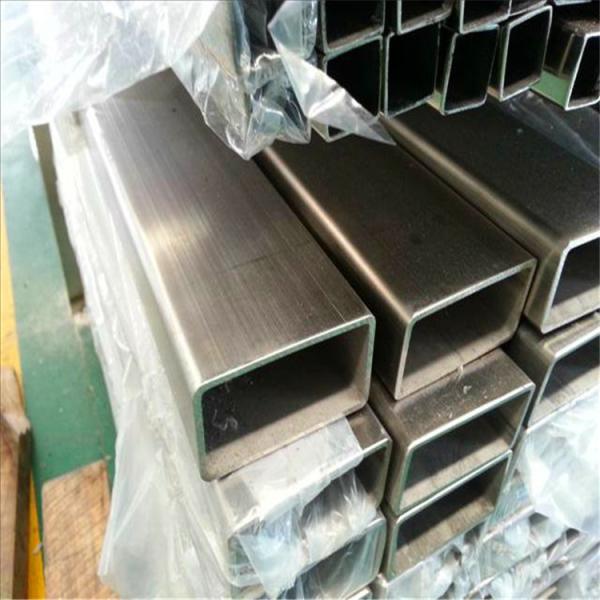 Cheap ASTM A554 Seamless Stainless Steel Rectangular Tube 2D Cold Rolled for sale