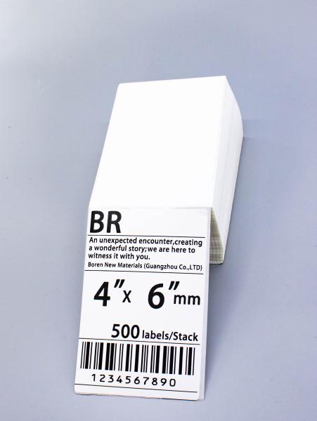 Cheap Easy Application 4x6 Thermal Label Sticker for Labels for sale
