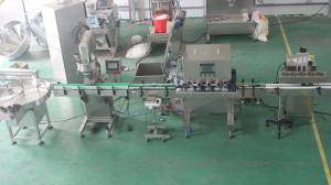 Eye Shadow Detergent Powder Packing Machine With Capping Machine High Accuracy