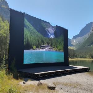 4.81mm Pixel Pitch LED Display With 8000cd/m2 Brightness And Lifespan 100000hours