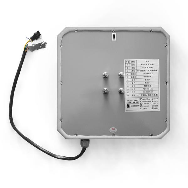 Cheap Anti Cloning UHF Long Distance RFID Reader With Windshield Tag And Serial Port Interface for sale