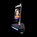 8 Inch Android Terminal With Facial Recognition And Body Temperature Testing For