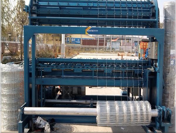 Cheap 2000mm Width Full Automatic Grassland Fence Machine PLC Control For Cattle / Sheep for sale