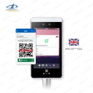 HFsecurity RA08 UK  8 INCH Android IP64 Dual Camera Facial Recognition Access Control For Turnstile System