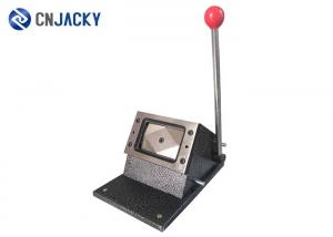 Heavy Duty Manual Punching Card Machine , Handheld PVC Card Cutter Machine