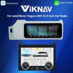 Viknav 12.3 Inch Touch Screen Car Radio And AC For Land Rover Range Rover Vogue