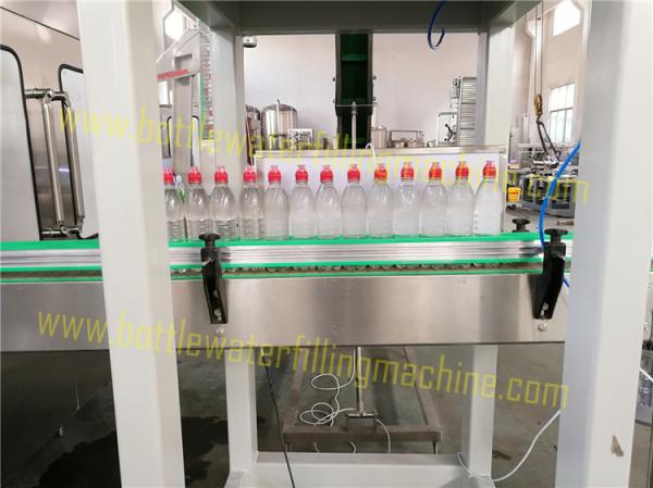 Cheap Juice / Water Automatic Bottle Filling Machine , Customized Drinking Water Bottling Plant for sale