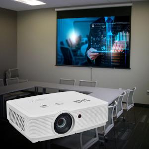 6000 Lumen Multiple Media Projector With WXGA Resolution For Conference Room