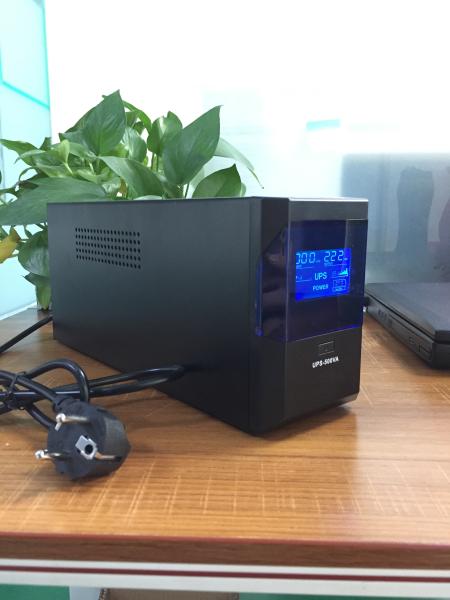 Cheap 650Va 110V  offline UPS Company hone use LCD Uninterrupitable power system Schuko for sale